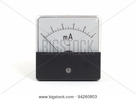 Old Meter Isolated