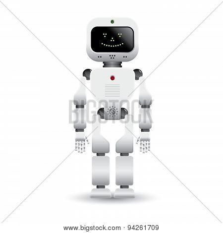 White robot