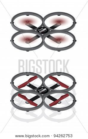 Quadrocopter delivery