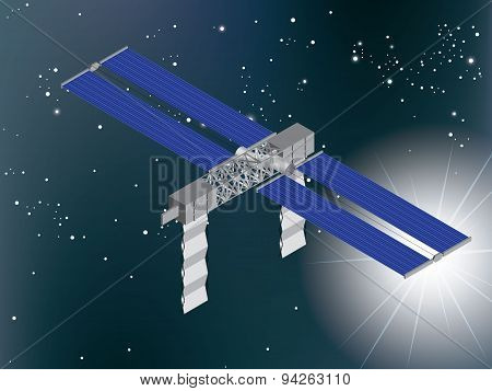 The Satellite in Space