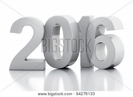 3d New Year 2016