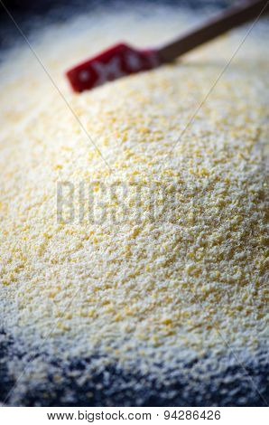 Heap of Chick Pea flour