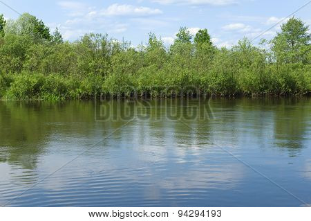 The River With Beautiful Coast