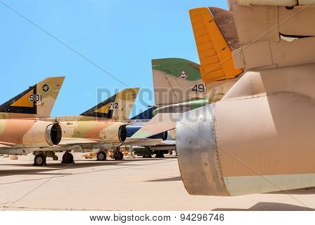 Multiple Types Of Military Jets