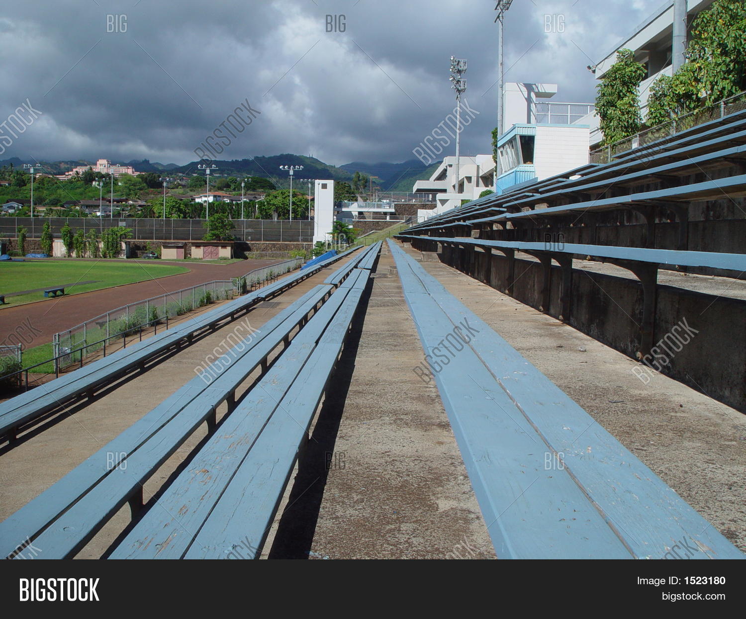 High School Bleachers Image & Photo (Free Trial) Bigstock