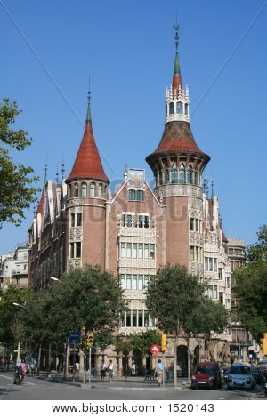 Casa Serra i Barcelona Spanien.
