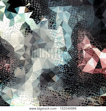 Grunge background pattern. Wavy geometric abstract pattern.