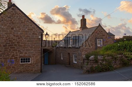The Garrison at dawn, St Mary's, Isles of Scilly, England
