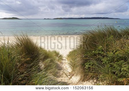 Higher Town Bay, St Martin's, Isles of Scilly, England