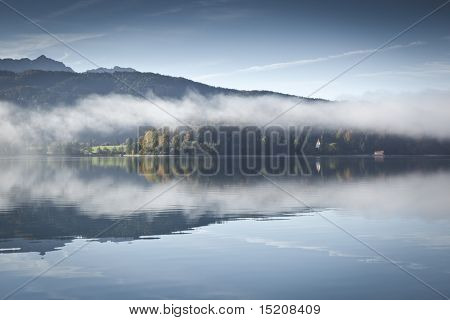 Obrázek Walchensee v Bavorsku, Německo