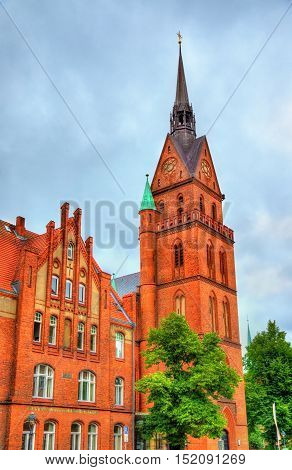 The Sacred Heart Church in Lubeck - Germany