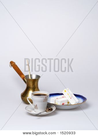 Oriental tatlı ve kahve
