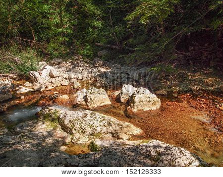 big canyon is amazing place in crimea