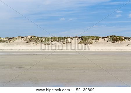 Sunny Beach In Brittany