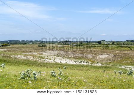 Sunny Beach In Brittany
