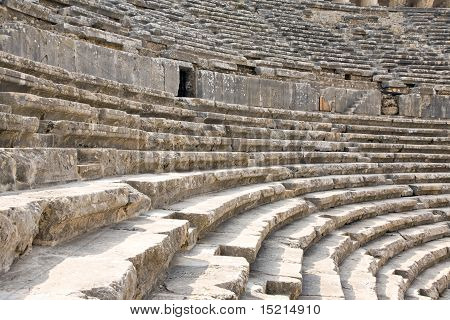 Antikke romerske Amphitheater Aspendos.