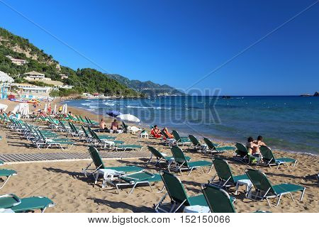 Corfu Beach Tourism