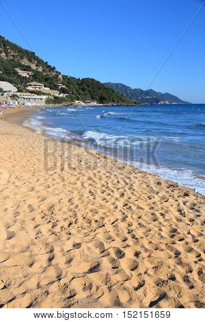 Pelekas Beach, Corfu