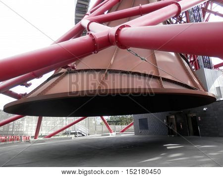 London 2012 Olympic Park Arcelor Mittal Orbit observation Tower