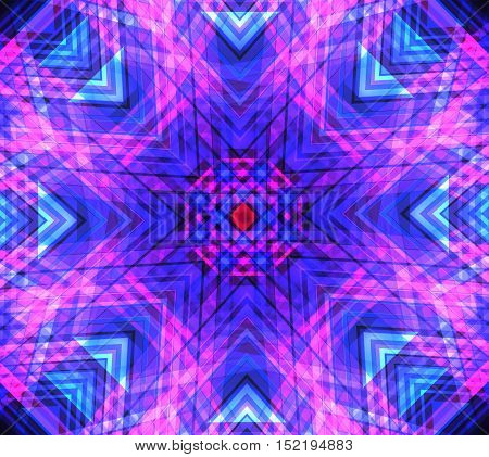 Vector neon geometric background. Element for posters flyers and your design