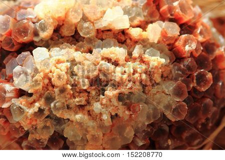 Aragonite Mineral Texture