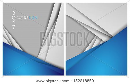 Vector brouchures bright templates set. Elements for design. Magazine, annual reports vector templates. Eps10