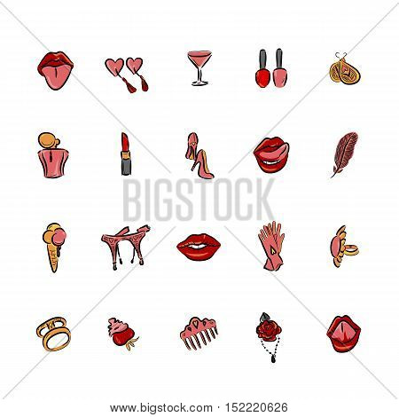 Great designed fashion woman vectors for illustrations
