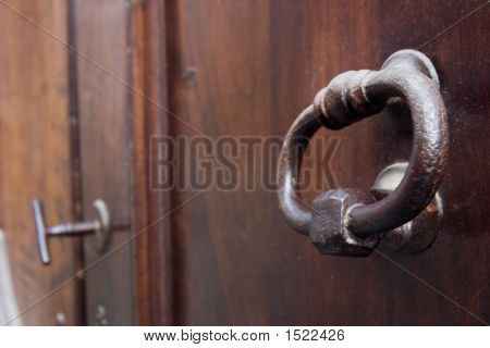 Detail einer alten Tür