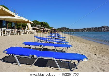 Schinias Sandy Beach, Marathon, Greece