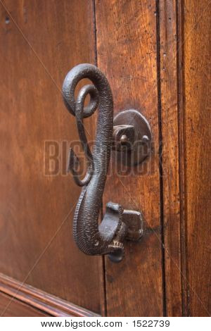 Detail einer alten Tür