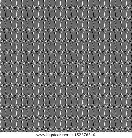 pattern from outline of eggs in lights and shadows