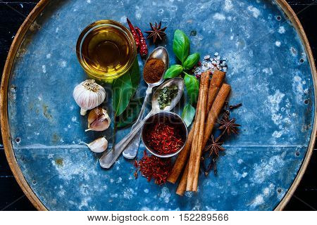 Brignt Spices And Herbs