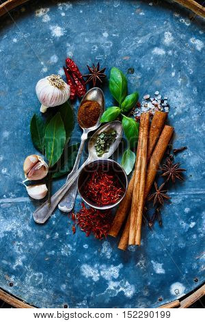 Brignt Spices And Herbs