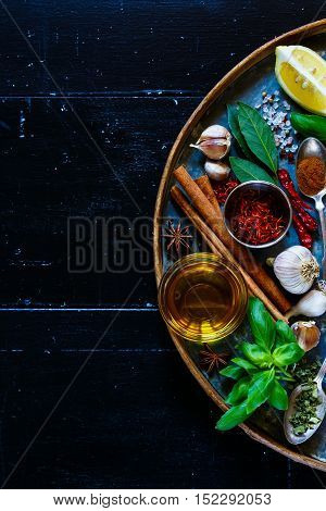 Brignt Spices And Herbs