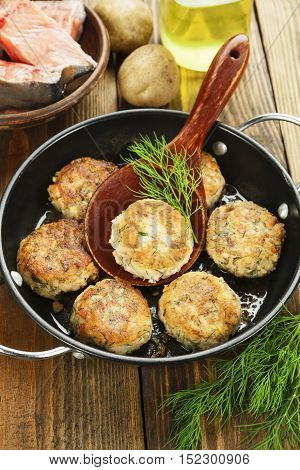 Burgers With Fish And Potato