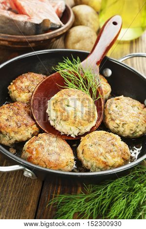 Burgers With Fish And Potato