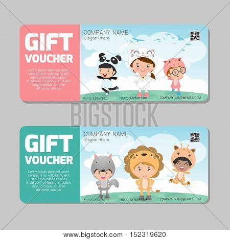 Gift Voucher Template Vector &amp; Photo (Free Trial) | Bigstock