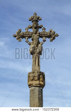 detail cruzeiro capital of Castellon Morella Valencian Community Spain