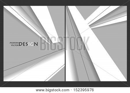 Vector brouchures bright templates set. Elements for design. Magazine, annual reports vector templates. Eps10