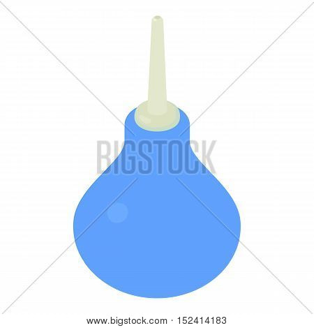 Enema icon. Isometric 3d illustration of enema vector icon for web