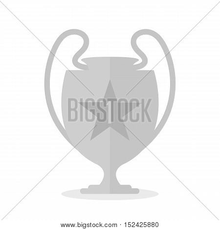 Vector Trophy Cup Flat Icon