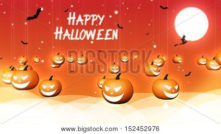 Happy Halloween, Halloween 2016, Happy Halloween Background, Halloween Sky, Halloween Pumpkins Background