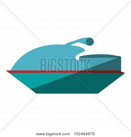 jetski vehicle isolated icon vector illustration design