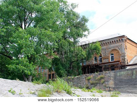 Old water mill in Migeya village Ukraine