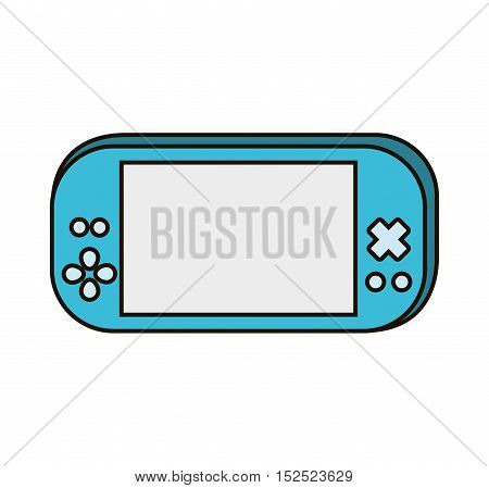 video game portable device vector illustration design