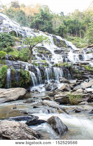 Mae Ya waterfall, Doi Inthanon national park, Chiang Mai  Thailand