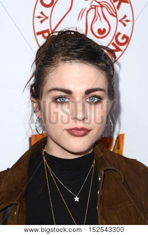 LOS ANGELES - OCT 17:  Frances Bean Cobain at the 