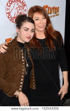 LOS ANGELES - OCT 17:  Frances Bean Cobain, Cassandra Peterson at the 