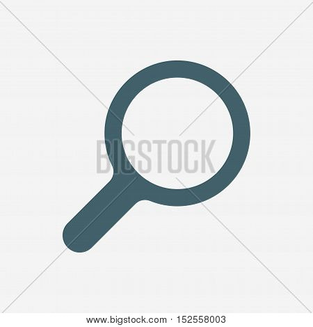 search vector icon isolated on white background