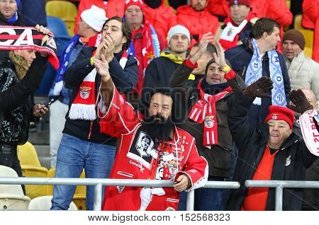 Uefa Champions League: Fc Dynamo Kyiv V Benfica